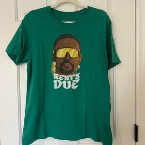 Vibrant Green Graphic Tee